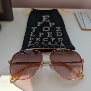 Fossil Aviator Sunglasses